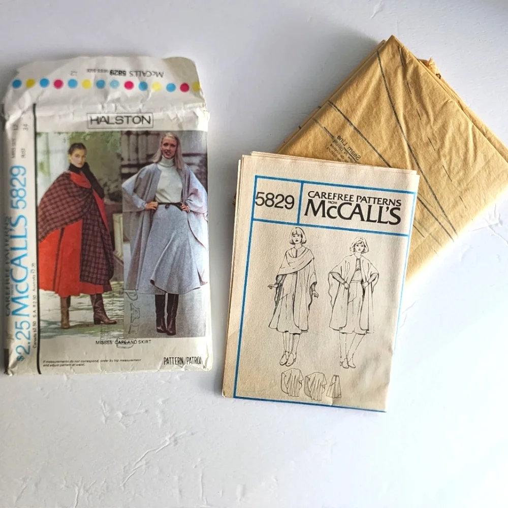 Halston Sewing Pattern UNCUT 12